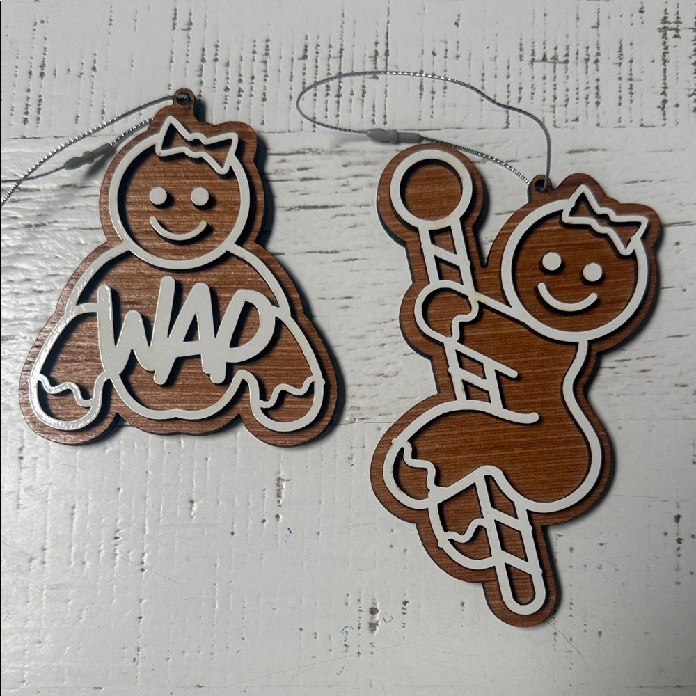 Humorous Gingerbread Ornaments